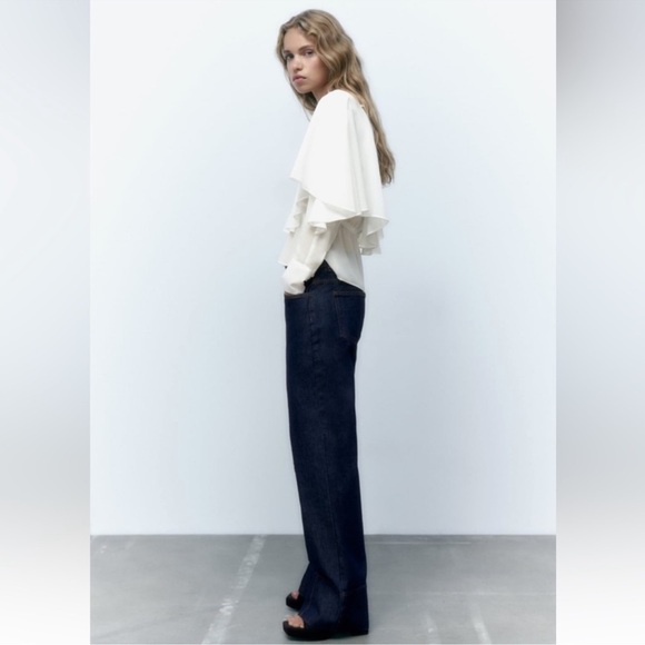 Zara Ruffled Blouse - Picture 2 of 9